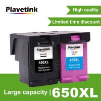 2023 Plavetink ตลับหมึกรีไซเคิล650XL อะไหล่สำหรับ HP 650 XL สำหรับ HP650 Deskjet 1015 1515 2515 2545 2645 3515 3545 4515