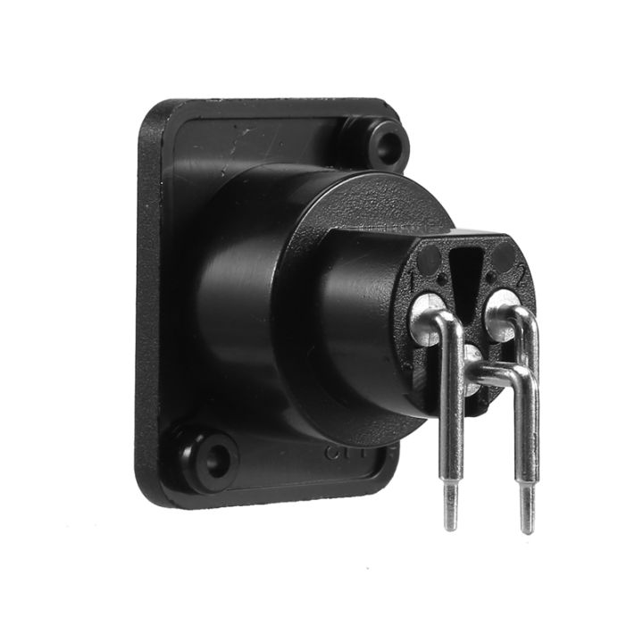 10pcs-black-xlr-3pin-female-jack-panel-mount-chassis-pcb-socket-connector