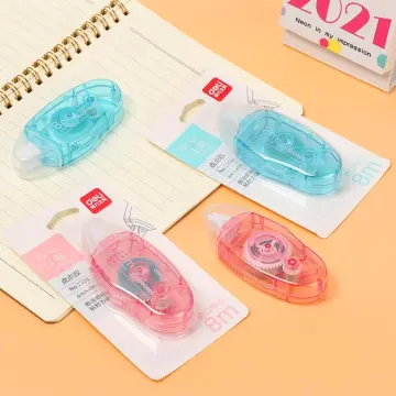 1 Scrapbooking Decor Lovely Office Supplies Correction Tape Glue Tape  Dispenser Double Sided Adhesive Dots Stick
