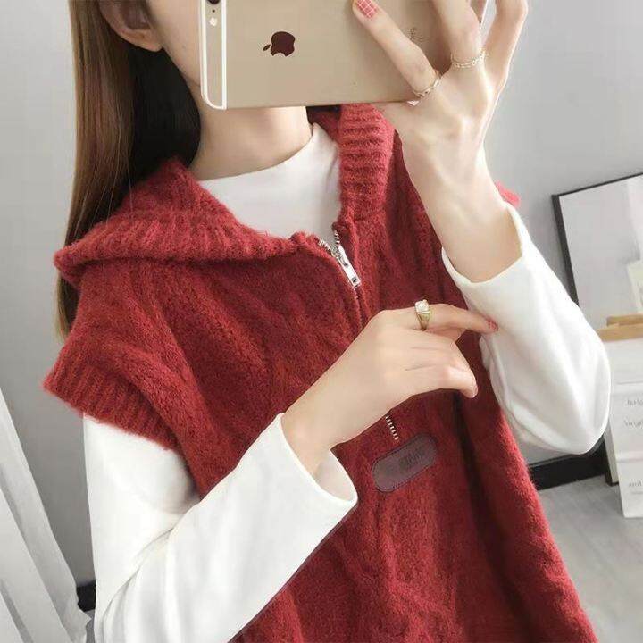 korean-fashion-hooded-sweater-knit-top-loose-womens-vest-oversized-sweater-spring-autumn-chalecos-para-mujer-sleeveless-coat