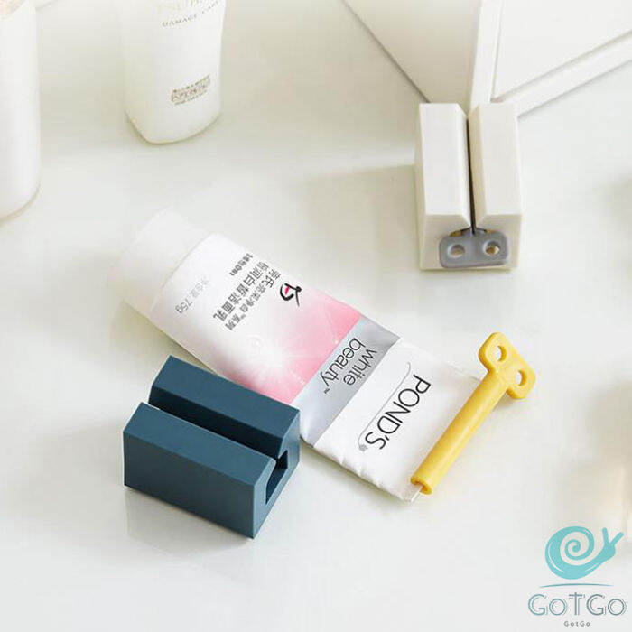 gotgo-ที่รีดยาสีฟัน-ที่บีบหลอดยาสีฟัน-อัตโนมัติอย่างเต็มที่-toothpaste-machine-มีสินค้าพร้อมส่ง