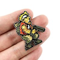 hot【DT】 Metal Slug Enamelled Brooch 90s Games Pins Lapel Badges Fashion Jewelry Accessories Gifts