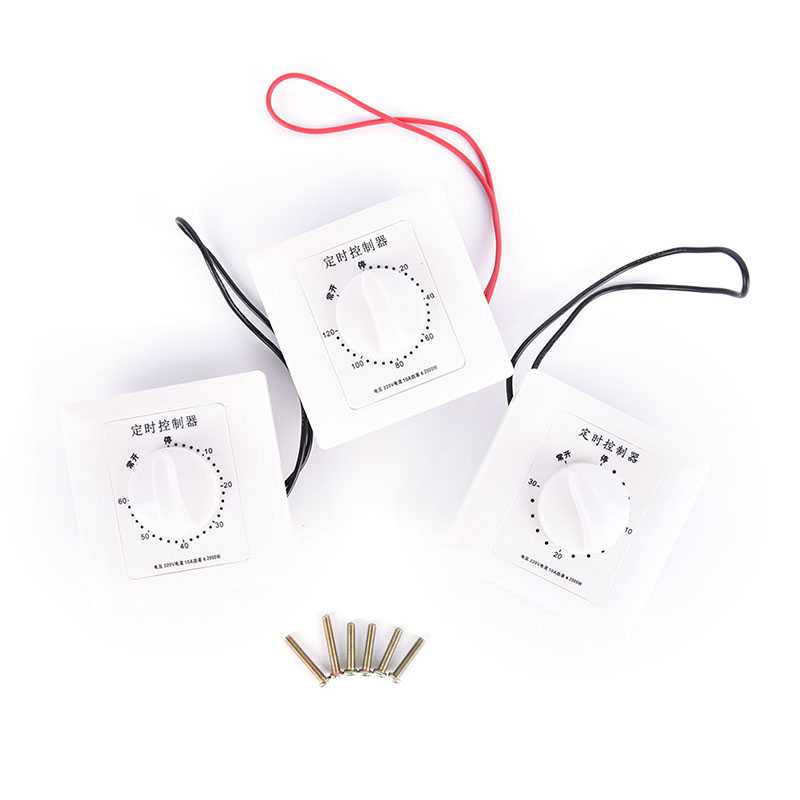1pc 220V 30/60/120Min Time Countdown Intelligent Timer Switch Control Socket*TO 