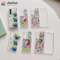 JieHui สำหรับ Samsung Z Fold5 /z Fold4 /z Fold3 Toy Story สามตาแฟชั่นเคสโทรศัพท์