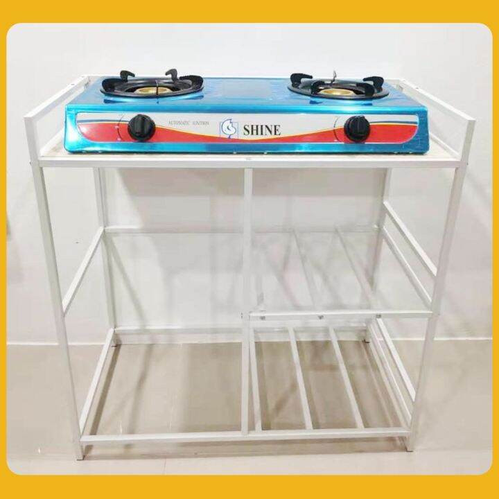 GAS Stove Stand Heavy Duty Kitchen Rack with Organizer | Lazada PH