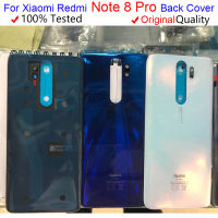 Original For Xiaomi Redmi Note 8 Pro Battery Cover Rear Glass Battery Door Housing Replacement Parts Redmi Note 8 Pro Back Cover