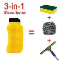 sponge hero 3 in 1 ฟองน้ำทำความสะอาดมหัศจรรย์