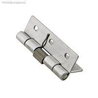 ✽✢◐ Stainless Steel Heavy Duty Spring Automatic Close Reset Industrial Hardware Hinges