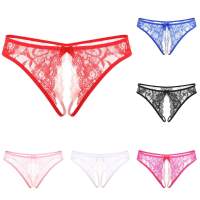 Thong Briefs Out Hollow Sex Seamless Underwear Open-range Thin Temptation String G Waist Low Panties Sexy Embroidered Women