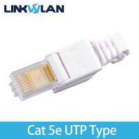 เปิดตัว-Rj45ขั้วต่อสายไฟแบบหุ้มด้วยฉนวน8p8c ขั้วต่อแบบ Rj45สำหรับ Cat.6/6a/7 23awg สายเคเบิลติดตั้งแบบแข็ง