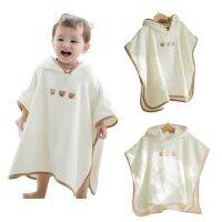 ☞✼ Hooded Bath Towel High Absorb Bathrobe for Infant Boys Girl Gender Neutral Beach-Towel Fast-Dry Cartoon Cloak for Baby 066B