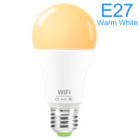 【Worth-Buy】 sgm099 เข้ากันได้กับการควบคุม B22อัจฉริยะ WiFi 15W หลอดไฟ Led หรี่แสงได้ Google ไร้สาย LED E27ผู้ช่วยโคมไฟ Alexa