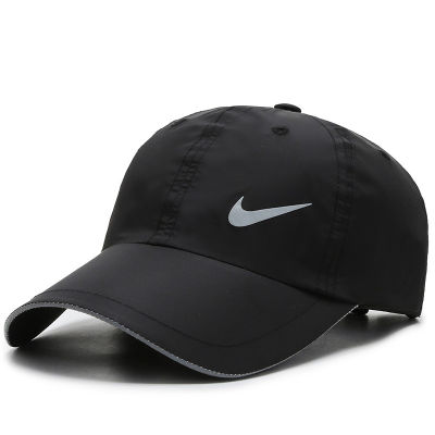[จุด] ขายร้อนแฟชั่นหมวกแห้งเร็วกีฬาฤดูร้อนหมวกกอล์ฟผู้ชายหมวกเบสบอลสบาย ๆ ฤดูร้อนระบายอากาศอาทิตย์หมวกฮิปฮอปหมวกฮิปฮอป - ของแท้หมวกAdidassหมวก NK