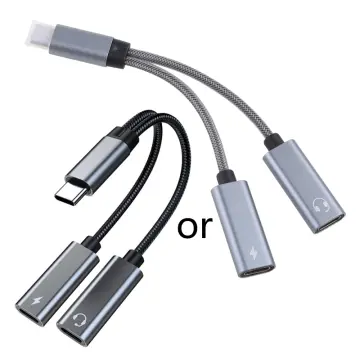 Type-C Splitter USB C Male to Dual USB C Female PD Charger Data Transfer