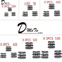 โซ่รถจักรยานยนต์แหวนเข็มชัดเชื่อมโยง25H # T8F #420 #428 #520 #530 #