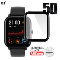 5D Curved Edge Protective for Huami Amazfit GTS &amp; BIP glass accessories film for Huami Amazfit Bip S / Lite screen protector Cables