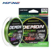 MIFINE DemonStrong 4 Strands PE Braided Line Multifilament 300M 145M 100M  Polyethylene Wire Carp Fishing Accessories Fishing Lines