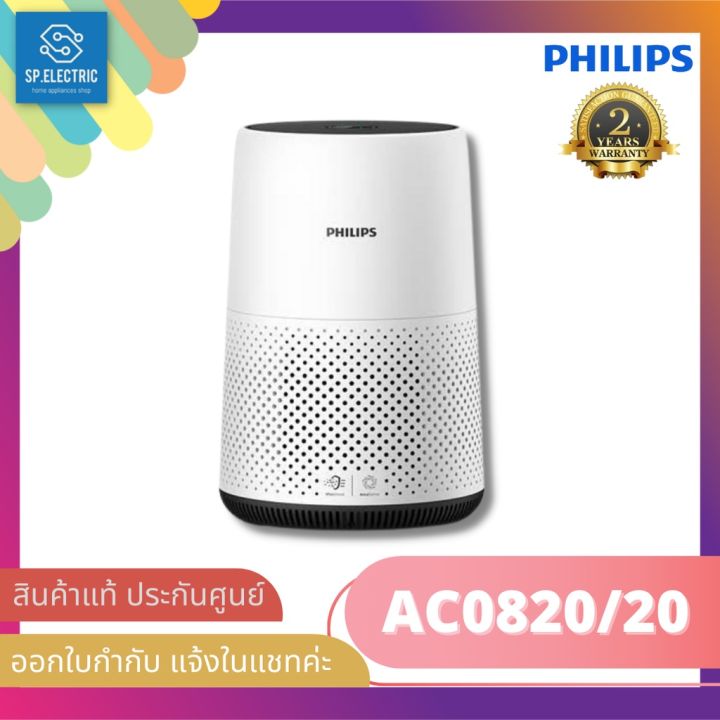 พร้อมส่ง-philips-เครื่องฟอกอากาศ-16-49-ตร-ม-สีขาว-รุ่น-ac0820-20