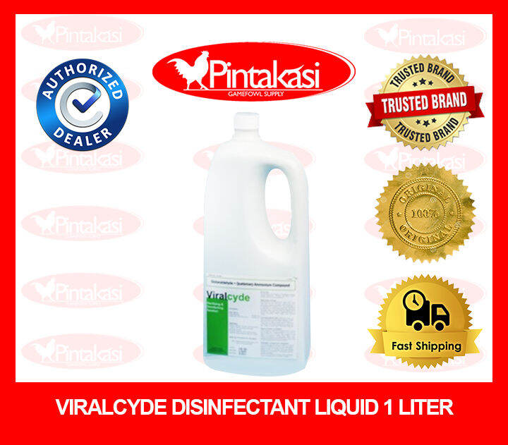 Viralcyde Disinfectant Liquid Cleanser 1 liter for Household Cleaning