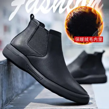 Mens chelsea boots hot sale with rubber sole