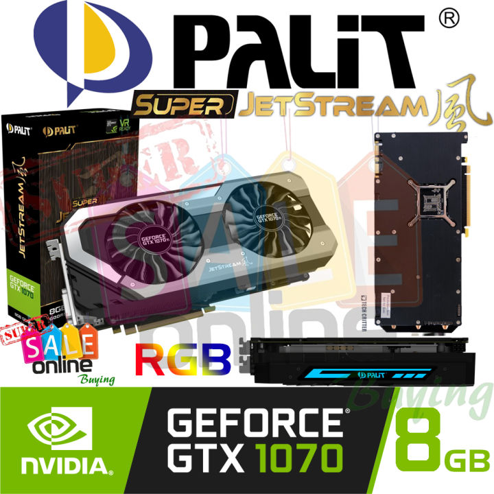 Palit Super Jetstream GTX 1070 8GB DRR5 256 bit GPU Video Card
