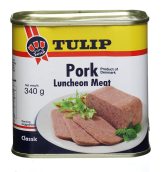 Thịt heo Tulip Pork Luncheon Meat hộp 340gr