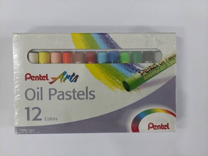 สีชอล์ค-เพนเทล-pentel-oil-pastels