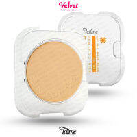 Tellme Sport Sun Control Two-Way Powder Cake SPF20 แป้งเค้กเท็ลมี สปอต ซัน รีฟิว (velvetcosme)