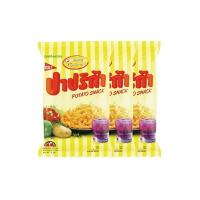 [ส่งฟรี!!!] ปาปริก้า มันฝรั่งกรอบ 65 กรัม x 3 ซองPaprika Potato Extrude Snack 65g x 3 Bags