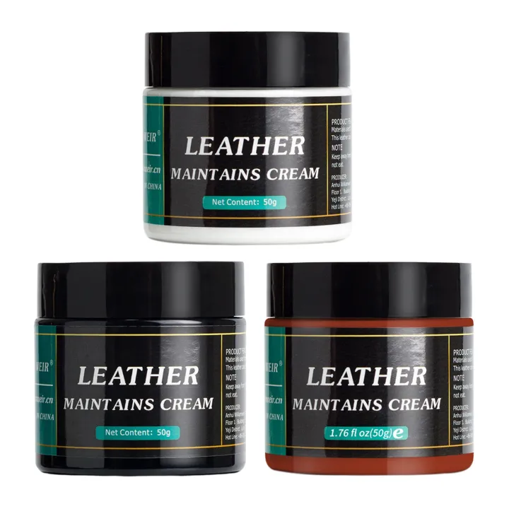 Car Leather Restorer Cream Auto Leather Recolour Balm Leathers Color