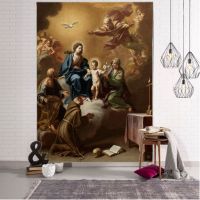 Jesus Son of God Background Decorative Tapestry Mandala Boho Hippie Wall Decor Tapestry Home Background Decorative Tapestry