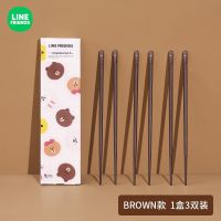 Line Friends Cartoon Cute Chopsticks