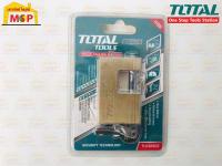 Total แม่กุญแจทองเหลือง ขนาด 60 มม. รุ่นงานหนัก รุ่น TLK32603 ( Heavy Duty Brass Block Pad Lock )  ถูกที่สุด