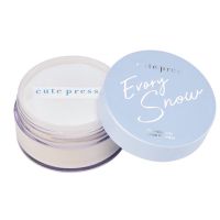 ▶️แป้งฝุ่น Cute Press Evory Snow Tranlucent Loose Powder ขนาด 15g. [ราคาถูกที่สุด ลดราคา30%]