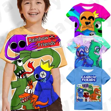 ROBLOX Children's Short Sleeve T-shirt Cotton Summer Children Clothing  Cartoon Cute Casual T-shirt Boys and Girls Sweatshirt