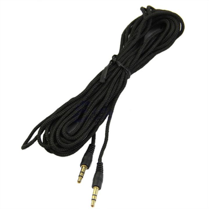 2m-3m-5m-extension-cable-3-5mm-aux-auxiliary-cord-male-to-male-stereo-audio-cable-for-car-pc-mp3-mp4-cd-phone