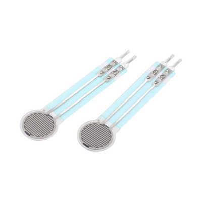 【2023】2 Pcs Thin Film Pressure Sensor FSR Flexible Bend Force Sensitive Resistor 20g‑3kg