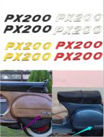 ✳☎ 1 Pair for Vespa PX200 Iron Sheep Shell Logo Decal Sticker Body Fender Decoration Bodywork Tank Logo PX 200 motorcycle stickers