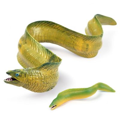Children present simulation model of Marine animal toys furnishing articles sea eel solid environmental protection material child cognitive