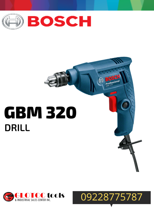 BOSCH Drill COC GBM 320 Lazada PH
