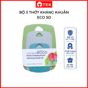 Bộ Thớt Nhựa Kháng Khuẩn Nhiều màu Hàng Cao Cấp - SET 3 chiếc