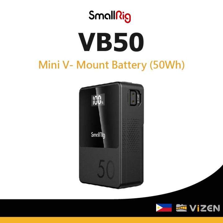 SmallRig VB50 Mini V-Mount Battery (50Wh) | Lazada PH