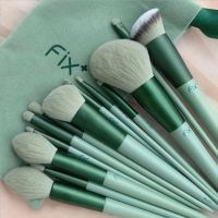 ชุดแปรงแต่งหน้า ขนนุ่ม แปรงอายแชโดว์ แปรงรองพื้น ชุดมี 13 แปรง makeup brush ***พร้อมจัดส่ง!!!