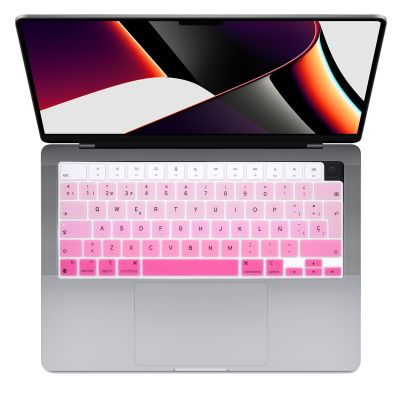 Keyboard Protector for Macbook Air 13 M2 A2681 Pro14 M 16 M1 max 2022-2020 Silicone Transparent Clear Film US EU A2442 A2485