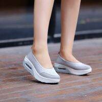 Size 34-42 Women Walking Athletic Sneakers Breathable Platform Shoes