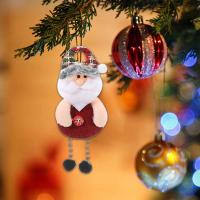 New Christmas Ornaments Christmas Tree Hanging DIY Doll Pendant Snowman Hang Santa Tree Claus Xmas Decoration Party Gift N4P1