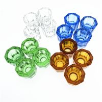 Dentistry Mixing Bowls Glass Dish Household Octagonal Cups Reconcile Cup For Dental Lab Tools