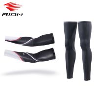 RION Cycling Arm Warmer UV Protection Compression Sleeve Breathable Summer Bicycle Running Racing MTB Cycling Leg Sleeve