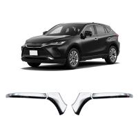 for 2020 Toyota Harrier Venza Chrome Car Rearview Mirror Cover Trim Decorate Frame Moulding Protector Accessories