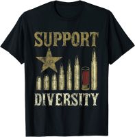 SUPPORT DIVERSITY T-Shirt Cotton T Shirt for Men Fashionable Tops &amp; Tees Designer Printed On